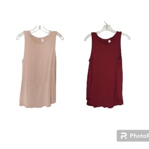 Set of 2 Old Navy Luxe Tanks